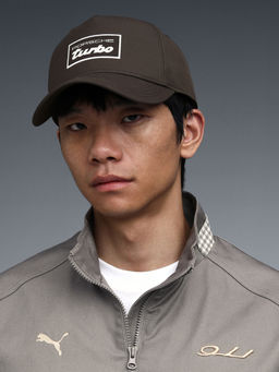 Puma - Unisex Brown Solid/Plain Polyester Cap