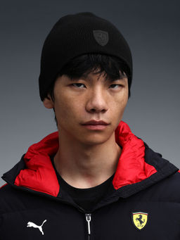Puma - Unisex Black Solid/Plain Polyester Cap