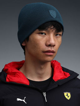 Puma - Unisex Blue Solid/Plain Polyester Cap