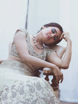 Divas Mantra - 92.5 Silver Oxidised Beads Chain