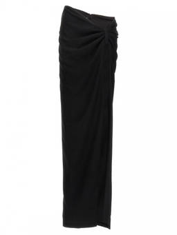 MONOT - Black Torpedo Long Skirt (28)