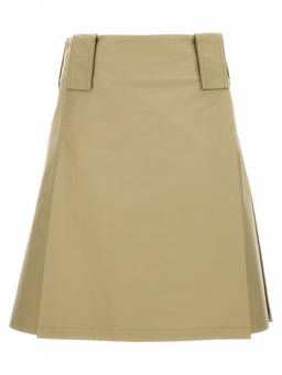 Burberry - Beige Pleated Skirt