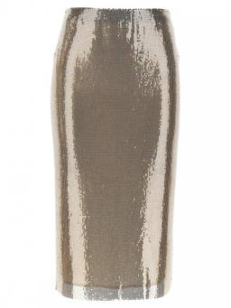Sportmax - Silver Cariddi Metallic Skirt