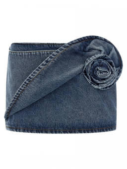 Magda Butrym - Blue Denim 12 Skirt