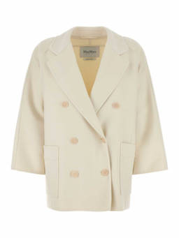 Max Mara - Ivory Wool Blend Orma Coat