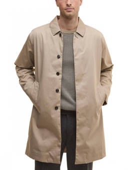 Barbour - Beige Buttoned Coat (XL)