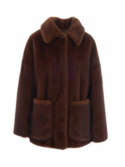 Herno - Brown Shirt Collar Trench Coat