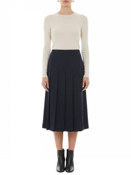 A.P.C. - Dark Blue Midi Skirt (28)