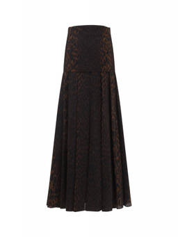 Balenciaga - Brown Midi Skirt (24)