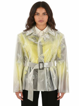 Maison Margiela - Yellow Notched Lapel Trench Coat (S)
