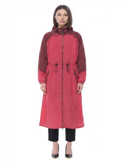 Woolrich - Red Hood Trench Coat