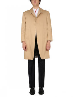 Thom Browne - Beige Solid Overcoat