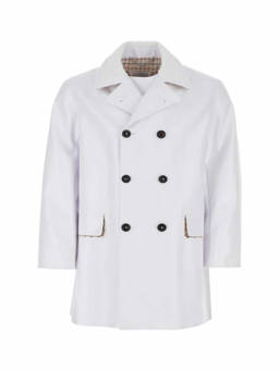 Maison Margiela - Chalk Pvc Trench Coat
