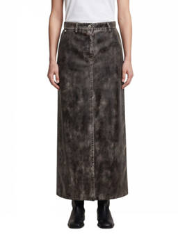 Palm Angels - Dark Grey Regular Skirt