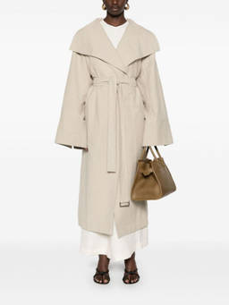 Toteme - Beige Signature Linen Coat