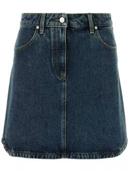 Givenchy - Blue Denim Mini Skirt