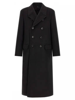 Tom Ford - Black Tailored Trench Coat (L)