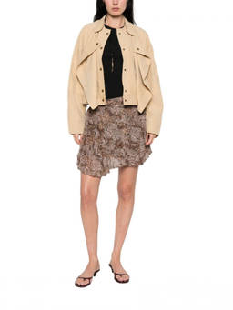 Isabel Marant - Brown Floral Mini Skirt