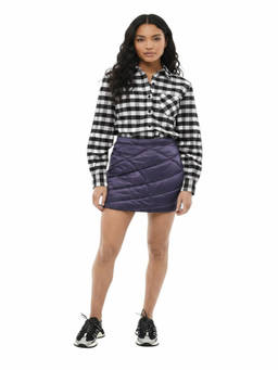 Woolrich - Purple Quilted Mini Skirt