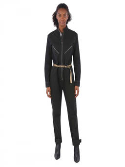 Stella McCartney - Black Band Collar Jumpsuit