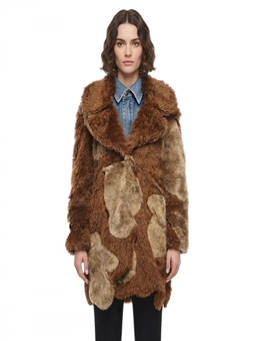 Stella McCartney - Brown Notched Lapel Trench Coat (XXS)