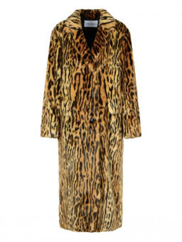 STAND STUDIO - Leopard Print Long Coat