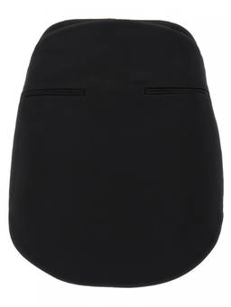 Courreges - Black Circle Satin Skirt (26)