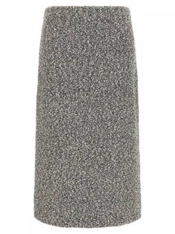TORY BURCH - Black Tweed Skirt (28)