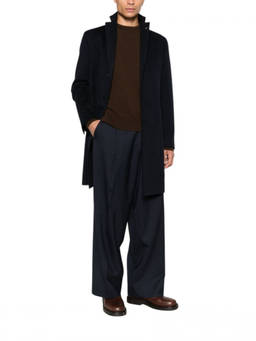 Tagliatore - Blue Notched Lapel Coat
