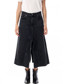 Haikure - Black High-Waist Skirt