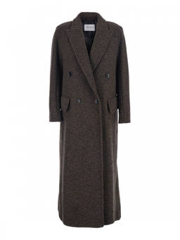Max Mara - Brown Notched Lapel Trench Coat