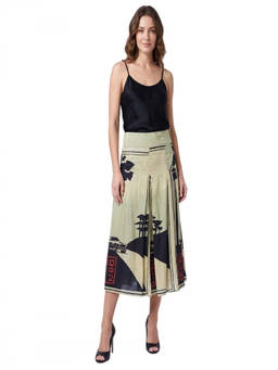 Dsquared2 - Multi-Color Printed Midi Skirt (24)