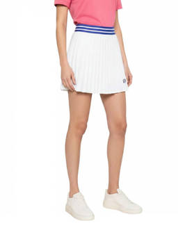 BODE - White Pleated Mini Skirt