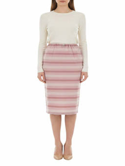 PRADA - Multi-Color Stripes None Skirt (26)