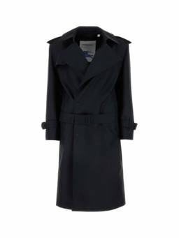 Burberry - Black Double Breasted Trench Coat (XS)