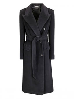 Tagliatore - Black Double-Breasted Coat