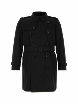 Burberry - Black Double Breasted Coat