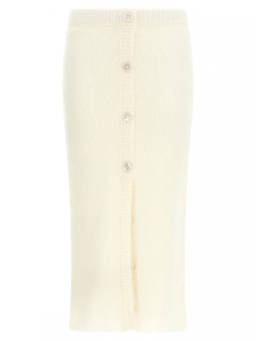 Alessandra Rich - White Carded Skirt (26)