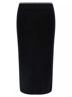 Pinko - Black Nuova Guinea Skirt (24)