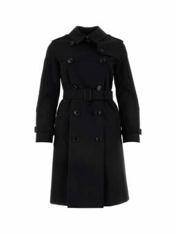 Burberry - Black The Kensington Trench Coat (XXS)