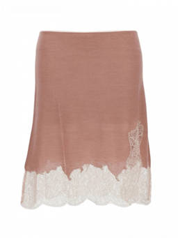 Fendi - Pink Laced Midi Skirt (30)