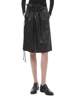 Stella McCartney - Black Solid Knee Length Skirt (23)