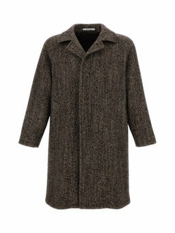 Tagliatore - Brown Single Breasted Coat