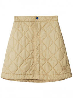 Burberry - Beige A-Line Skirt