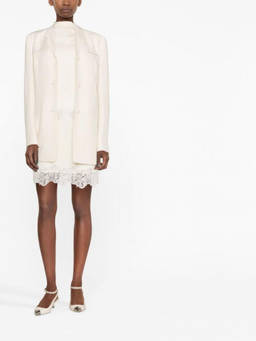 Chloe - White A-Line Skirt
