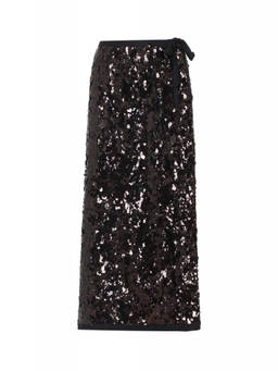 PRADA - Black Midi Skirt