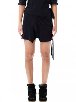 Marant Etoile - Black Wrap Skirt
