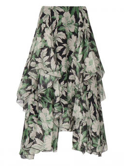 Loewe - Multi-Color Silk Skirt (28)