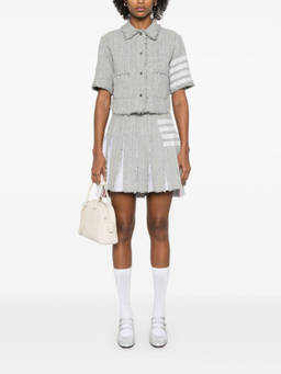 Thom Browne - Grey Tweed Mini Skirt (24)