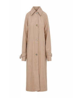 Akris - Beige Single Breasted Trench Coat